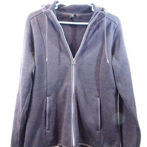 Kuhl Ascendyr Hoodie Fleece Jacket Full Zip Burgundy Women’s Size M